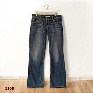 1106 Vigoss Signature Bootcut Jeans Size 12 (34x33) Western Embellished Pockets